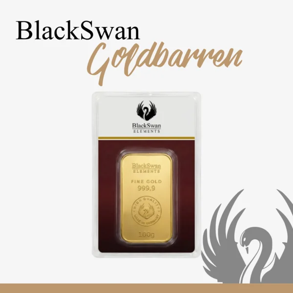 Goldbarren 100g (Blisterverpackung)