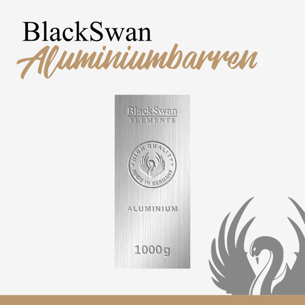 Aluminiumbarren 1000g
