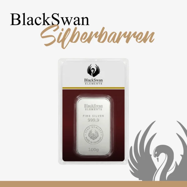 Silberbarren 100g (Blisterverpackung)