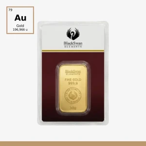 Goldbarren 50g (Blisterverpackung)