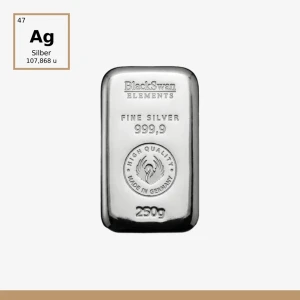 Silberbarren 250g