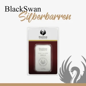 Silberbarren 100g (Blisterverpackung)